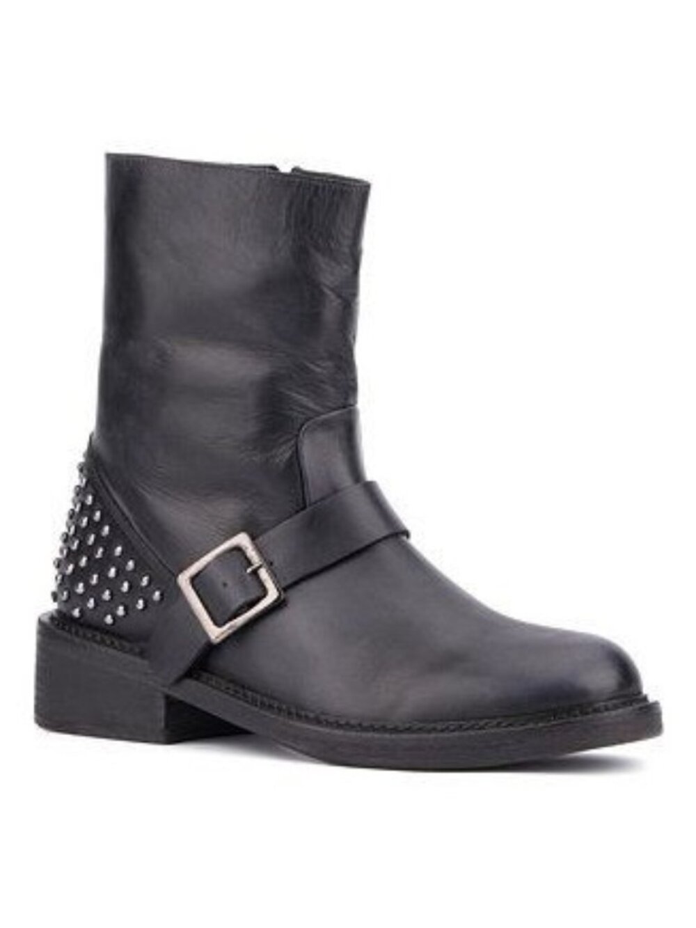 NEW Vintage Foundry Wenona Ankle Boots Vintage Biker Grunge Moto Womens 9